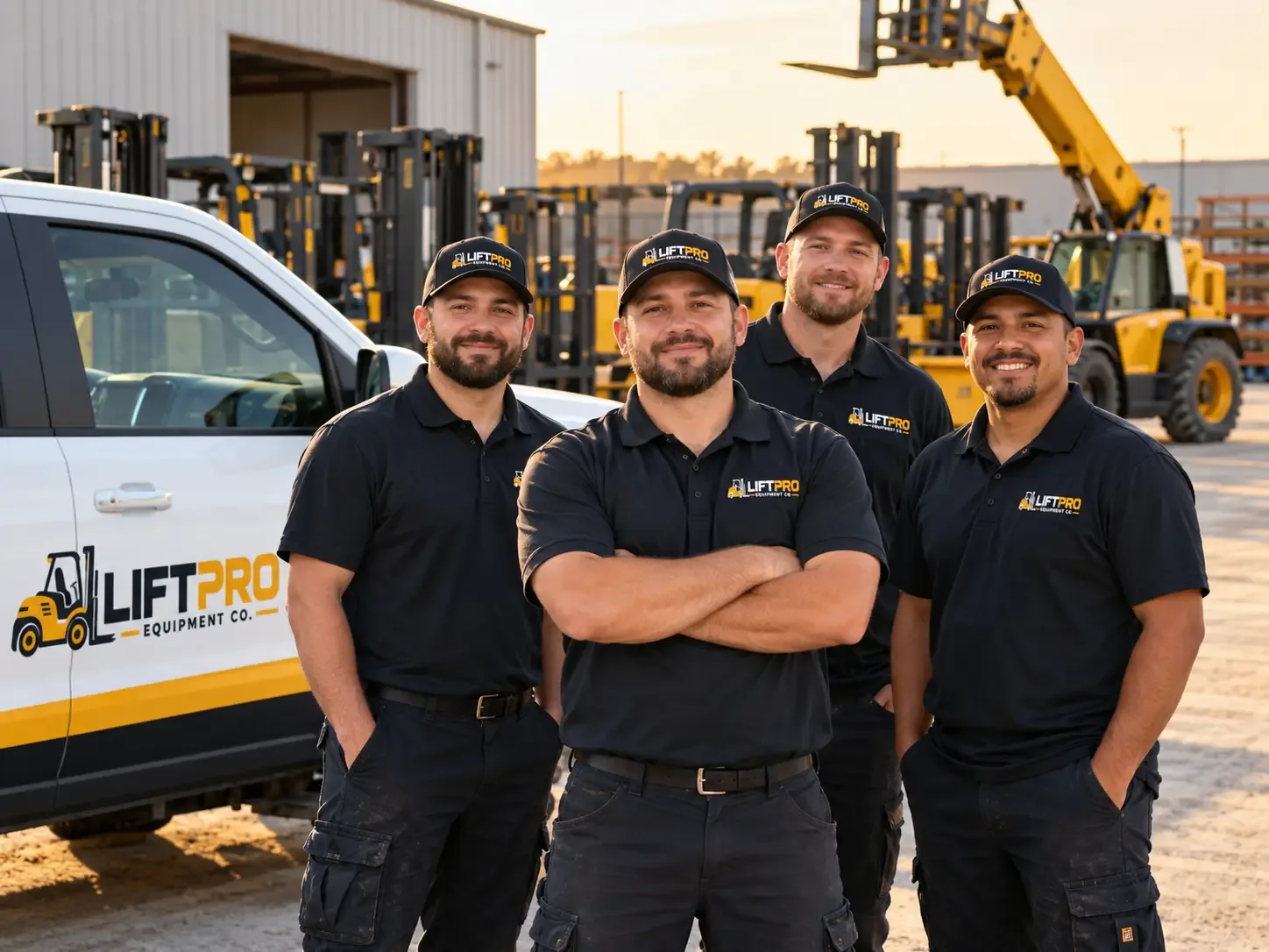Forklift Rental company in Jermyn, TX